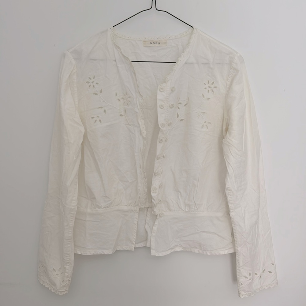 Vintage Dôen blouse/Crop top